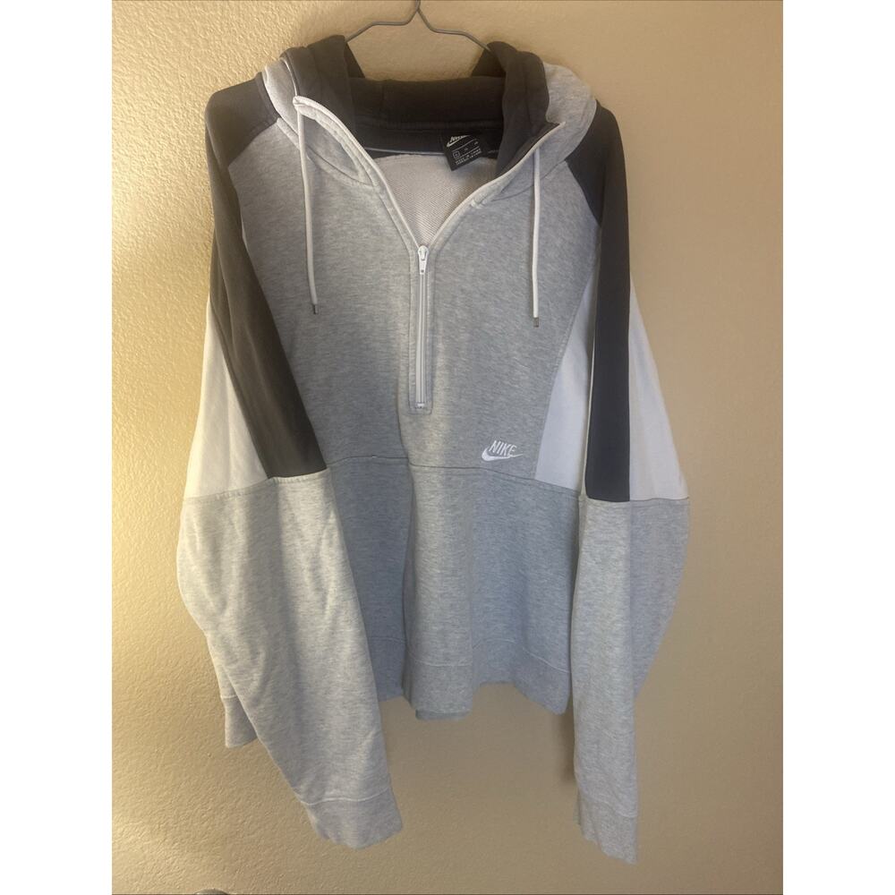 Nike 1/4 Quarter Zip Men’s Long Sleeve Pullover Sweatshirt Size XL